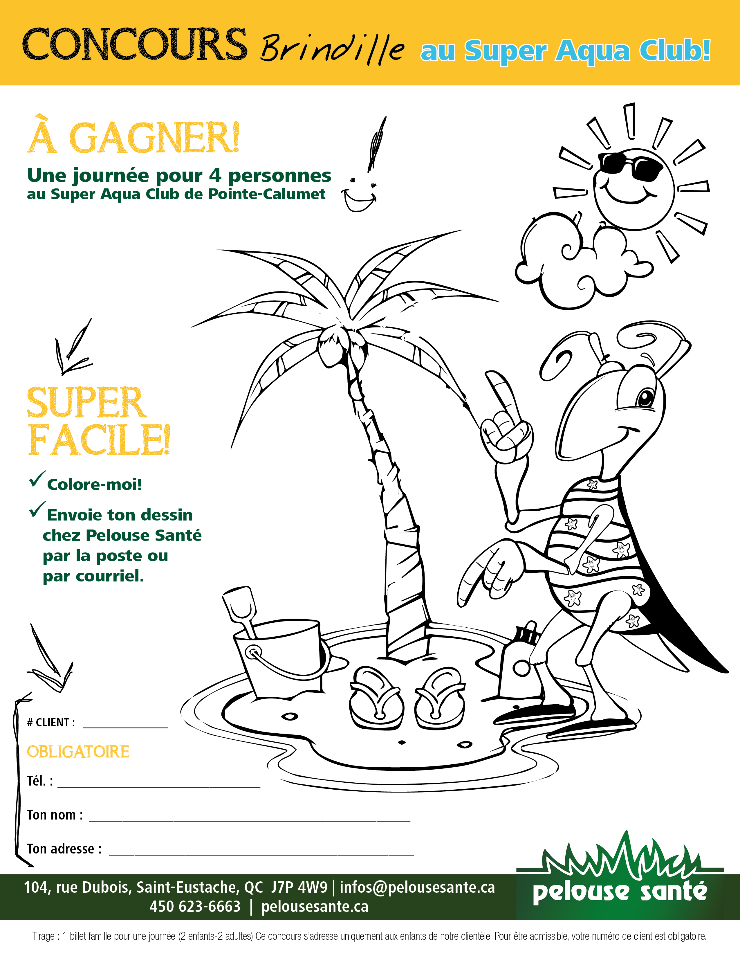 Promotion Pelouse Santé Coloriage